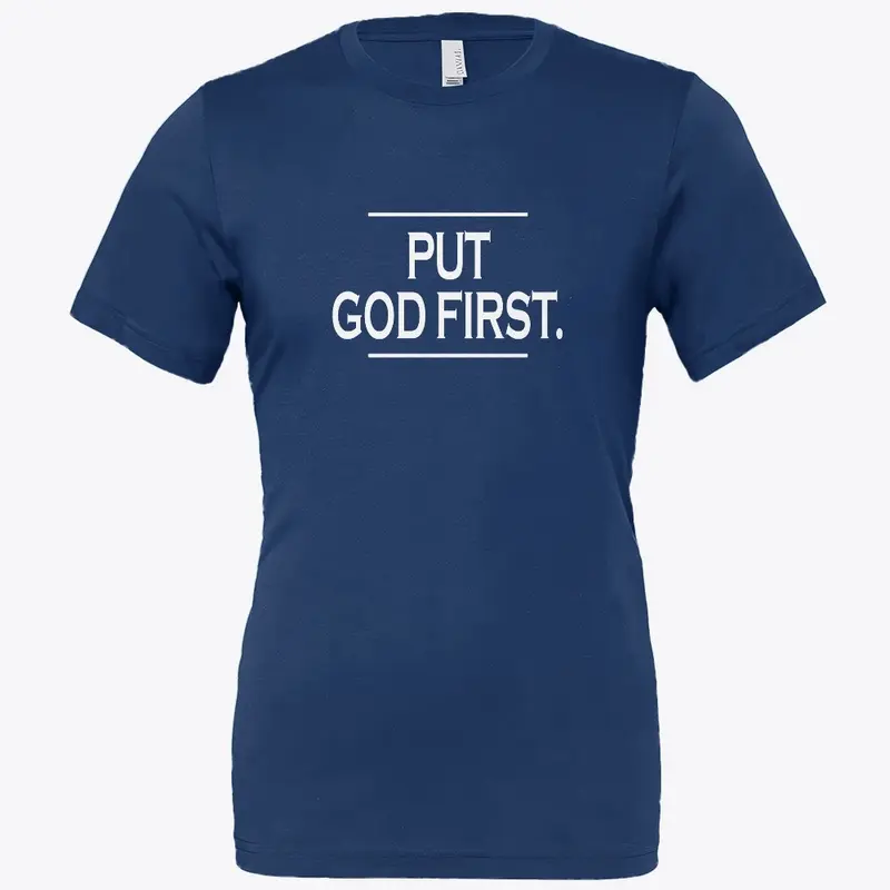 God first in everything 